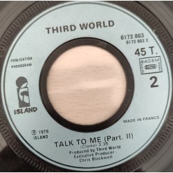 Talk To Me - Third World