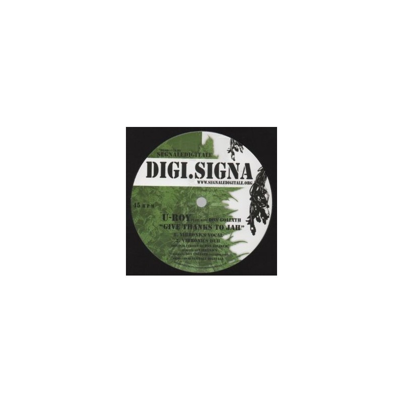 Weep & Mourn / Give Thanks To Jah - Daddy Spencer / U-Roy Featuring Don Goliath ‎