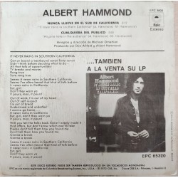 Nunca Llueve En El Sur De California - Albert Hammond