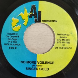 Verbal Attact / No More Voilence - Tony Rebel y Singer Gold